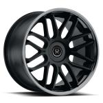 Gun Metal Machined Face Forged Car Rims With 5x120 For BMW 730 740LI Black