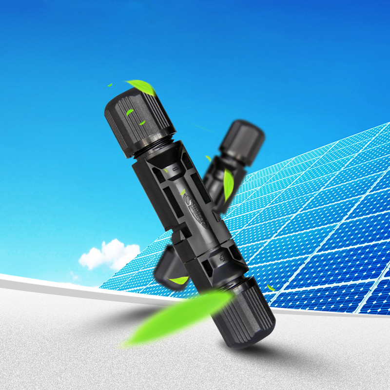 Snap In Solar PV Cable 1000V MC4 Connector Silver Plated Photovoltaic