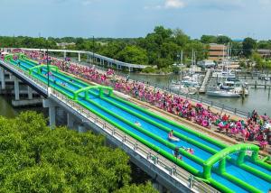 Wholesale Giant Inflatable Slide Outdoor Inflatable City Water Slide For Adult Amucement from china suppliers