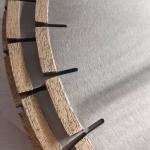 10in 350mm Saw Blade for Durable and Concrete Asphalt Cutting Edge Height 0