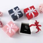 Recycled Materials Custom Luxury Valentine's Day Jewelry Gift Packaging Box With