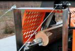 18HP Gasoline Log Splitter And Wood Shredder For Cutting Wood Branch