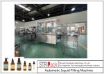 Customized 50ml 100ml Cosmetic Lotion Liquid Bottle Filling Capping Machine 220V