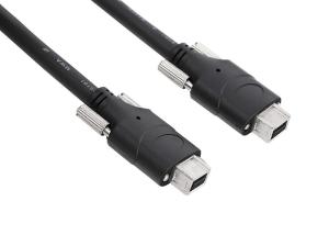 Wholesale TPE 9 Pin Firewire 800 30V IEEE 1394 Cable For FA Field from china suppliers