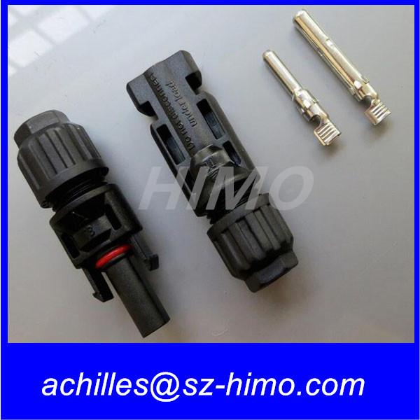 Quality best offer MC4 Cable Connector Male+Female Wire Solar Panel Cable Connector for sale