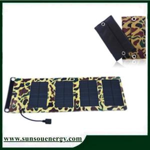 Wholesale 7w folding solar panel charger kits price, high quality portable solar panel charger for digital devices from china suppliers