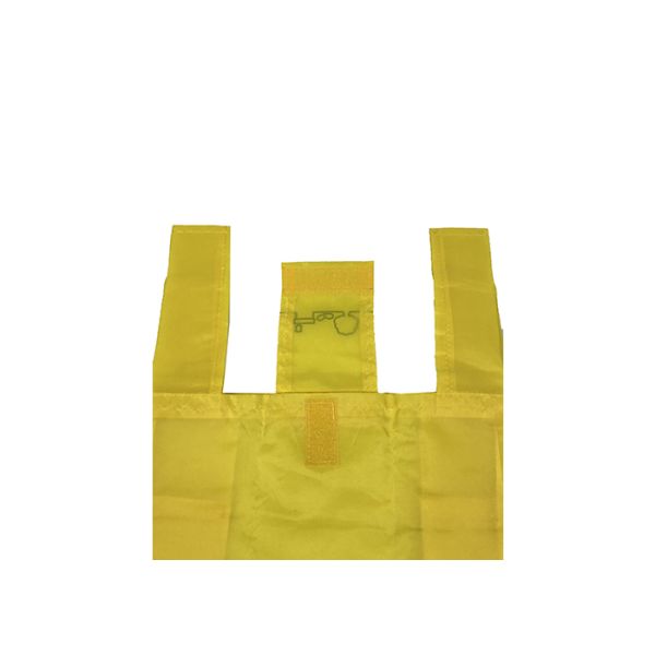 Green Awareness Folding Tote Bag That Folds Into Pouch 28*32*14cm