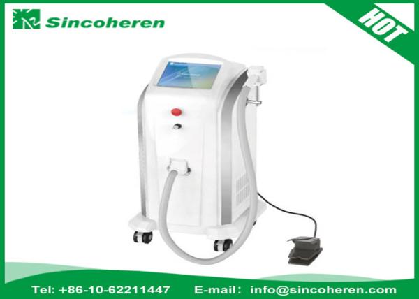 Professional 808nm Dilde Laser Hair Removal Equipment , Multifunction Facial