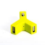 Cigarette lighter socket car charger stylish YShape style charger3.1A dual