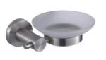 Soap Dish 83002 - Brushed golden color &Round &stainless steel 304