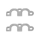 OEM Aluminum Stamped Sheet Metal Components Sandblasting Or Heat Treatment