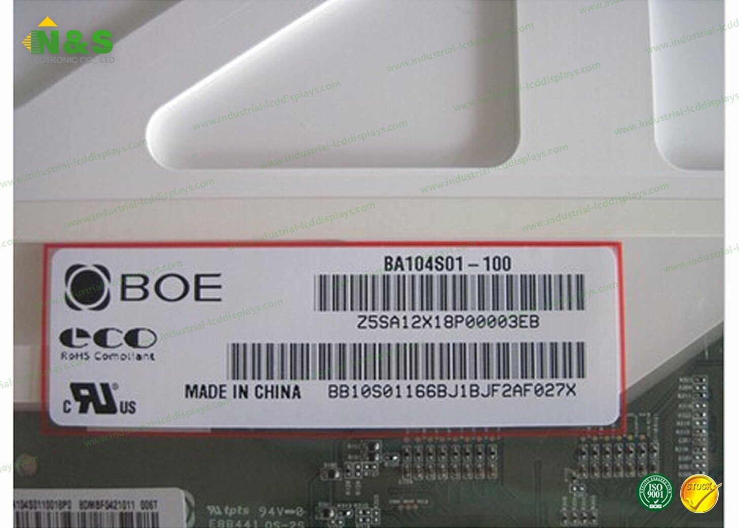BOE 10.4 inch TFT LCD Screen BA104S01-100 SVGA 800(RGB)*600 TFT LCD Module