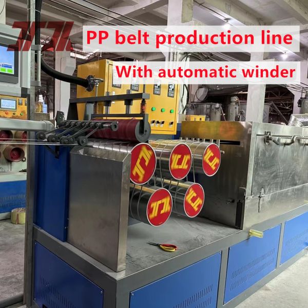 Schneider Electrical PP Strap Band Extrusion Line With Automatic And Manual Winder