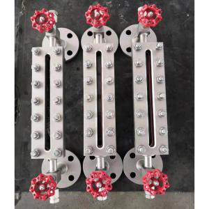 Wholesale High Pressure Liquid Tank Tubular Level 250 Degree Boiler Gauge Glass from china suppliers