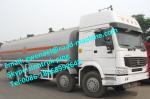 SINOTRUK Oil Tanker Truck HOWO OIL TANK truck 6X4 25000L 336 / 340 / 371HP