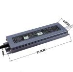 12V 150W 12.5A Strip Light Power Supply Ultra Thin IP67 Wash Wall Light