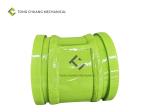 High Chromium Iron Angle Elbow Pipe Double Layer 125XR240-9°