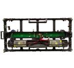 500x1000 die casting aluminum front maintenance magnetic Indoor P2.84 SMD rental
