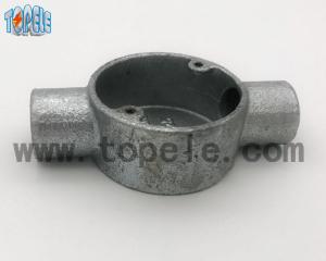 Wholesale Electrical BS4568 Conduit Circular Through / Two Way Junction Box from china suppliers