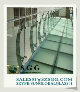 Wholesale High quality Glass Stair Handrail (5mm,6mm,8mm,10mm,12mm,15mm,19mm) from china suppliers