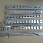 aluminum alloy Lipstick Production Line Diy Lipstick Mold 12 Holes