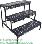 Metal Plant Stand Garden Display Shelf Flower Pot Holder Storage Organizer Rack