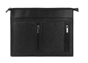 Wholesale 15&quot; Waterproof Embroidery Felt Laptop Sleeve Case With Zipper Pockets from china suppliers