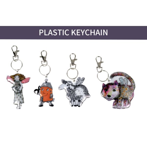 Hot sale high quality custom design metal trolley token coin keychain packaging box