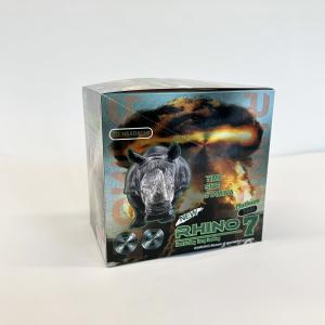 Wholesale Customized Rhino 69 Male Enhancement Pills Storage Box By Lens For Effective Packaging from china suppliers