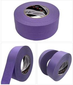 Wholesale 3M™ 501+ High Temperature Masking Tape Purple Car Masking Spray Paint 0.15mm from china suppliers