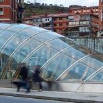 Dark Blue Solar Controlled Low-E Insulating Glass Curved Glass Curtain Wall