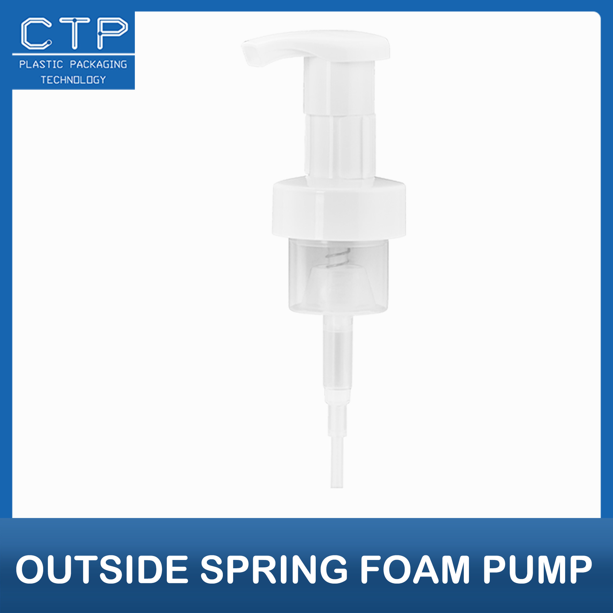 Plastic Hand Lotion Pump For Washroom Replenishment