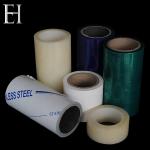 70um Black White PE Protective Film For Stainless Steel Fabrication 6 Months