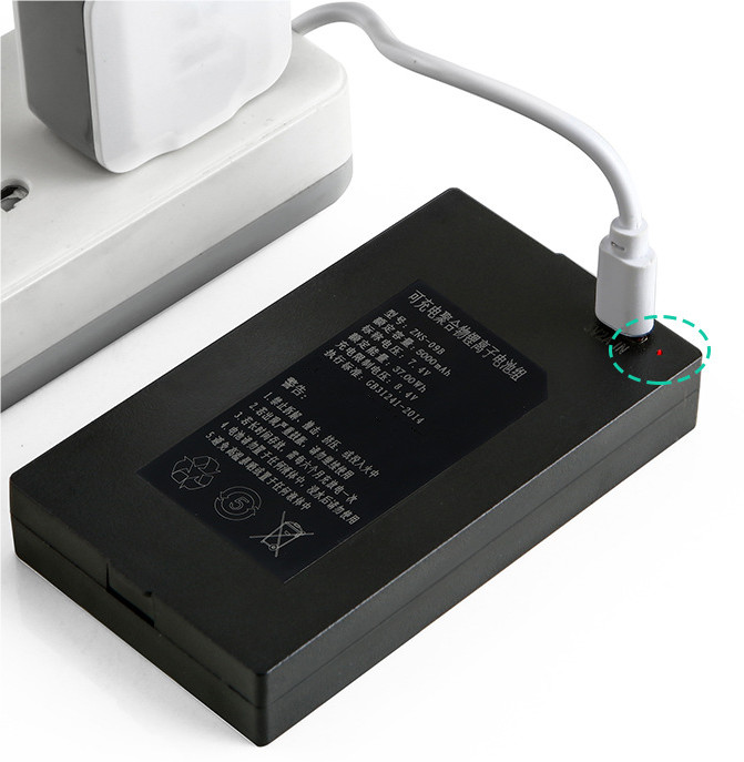 7.4V 4200mAh Type-C Lithium Battery for Smart Door Lock Finger Print Locker