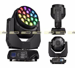 China Super Beam Bee Eye LED Moving Head Light With Zoom And Wash , 19pcsx15w 4in1 on sale