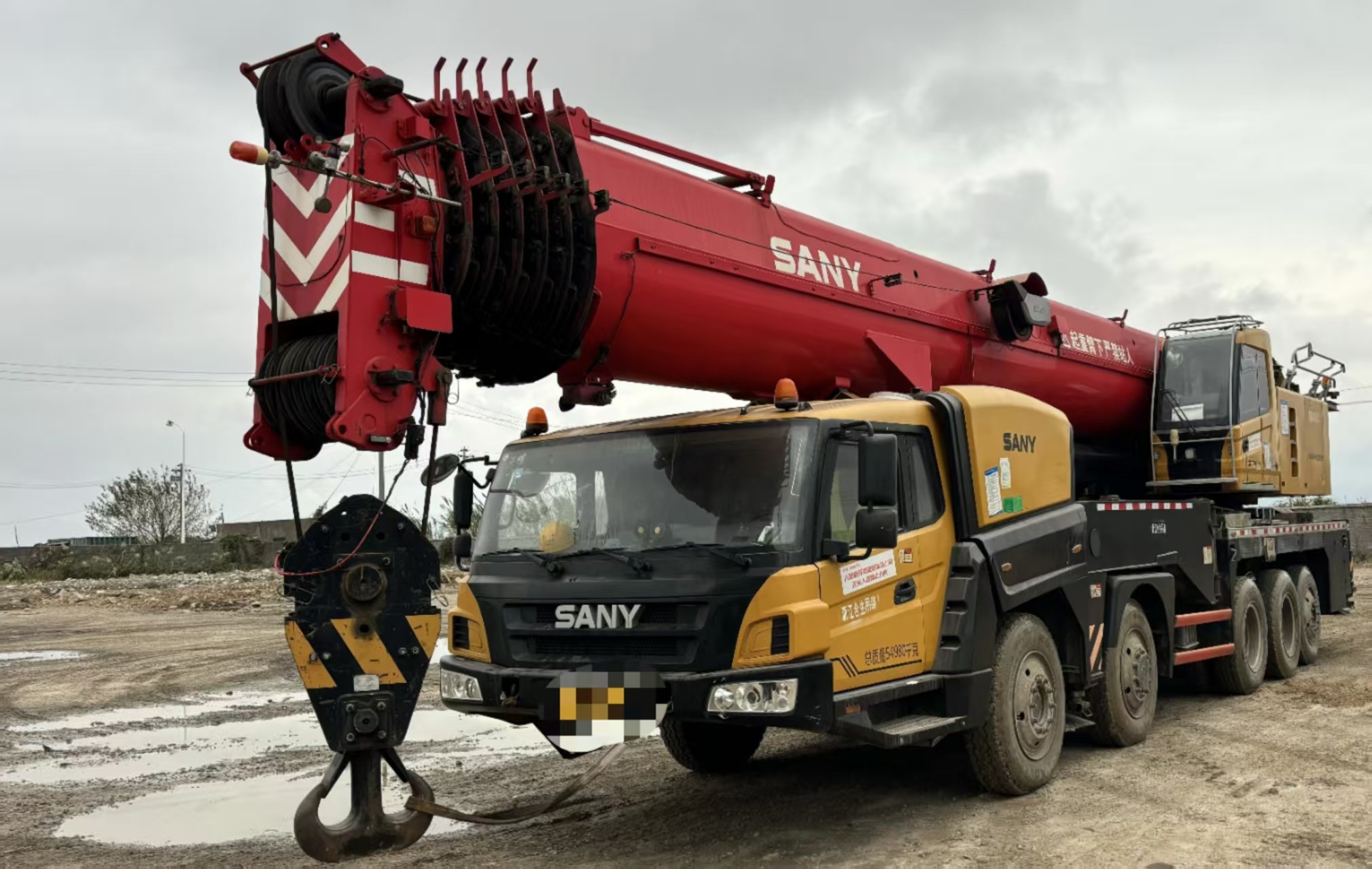 2020 Mobile Truck Crane For Sale 110 Tons Direct Source Max Working Height 73 Meters