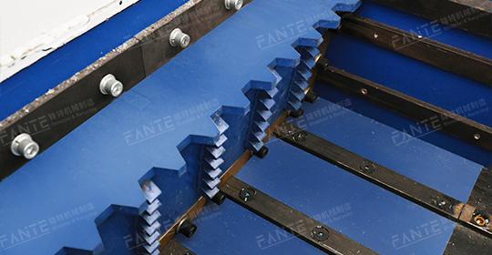 Professional Single Axis Shredder for Recycling Nets Large Plastic and Wood