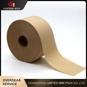 Wholesale Environment Friendly Kraft Paper Tape 5.9mils Starch Glue 70G/M2 from china suppliers