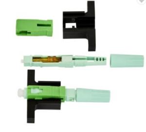 Wholesale FTTH Fiber Optic Fast Connector , Sc Apc Fiber Connector 45dB from china suppliers