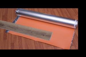Wholesale 3mm Cross Link IXPE Foam Underlayment With Silver Vapor Barrier from china suppliers