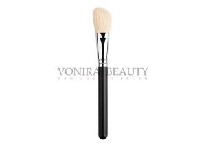 Wholesale White Slant Sculpting Powder Foundation Brush Customized With Goat Hair from china suppliers