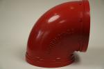 Oil Industry Grooved Fitting Elbow Fittings OEM Polishing