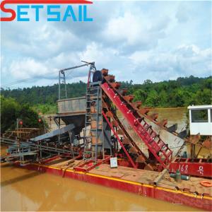Wholesale Chain Bucket River Sand Gold Dredge Equipment for Diamond US Currency Customization from china suppliers