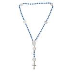 Customized Sublimation Rosary Beads Necklace Sublimation Jewellery Blanks
