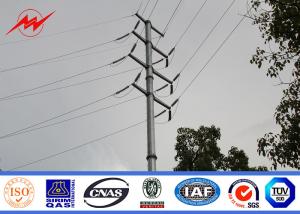 Wholesale Waterproof Power Distribution Electrical Steel Utility Pole With Hot Dip Galvanization from china suppliers