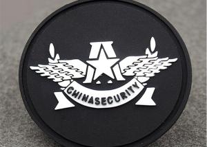 Wholesale Sew On Badges Type Custom Clothing Patches Pvc Label Round Shape from china suppliers