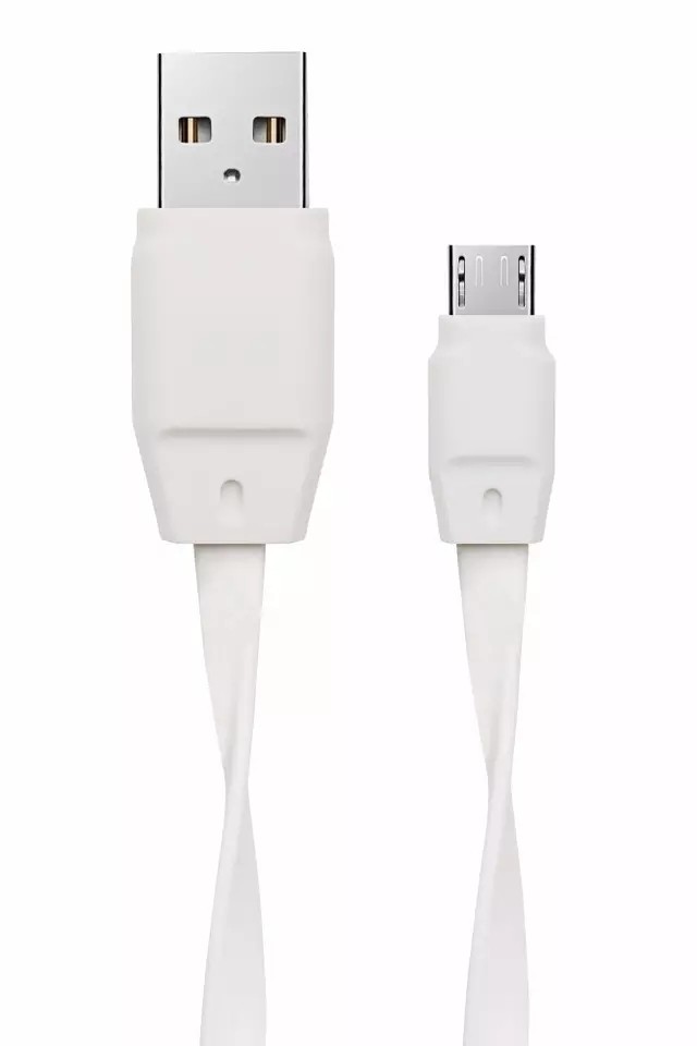 Black Straight USB Cable USB 2.0 A Male To Micro B 1m 2m 3m Length