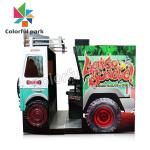 55 inch arcade Lets Go Jungle Dynamic Seats Coin Operated Gun Shooting Simulator