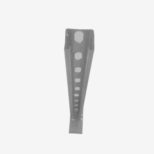 Wholesale HDG Pipe ASTM Wall Mount Steel Plate Brackets Clamp Brace Unistrut SS 316 from china suppliers