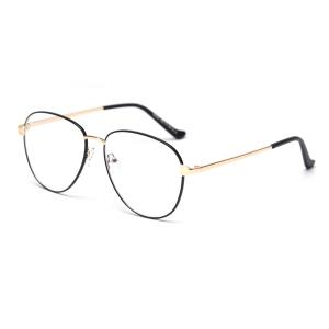 Wholesale Oversized Rectangle Metal Anti Blue Ray Computer Glasses Outdoor Optical Frame from china suppliers